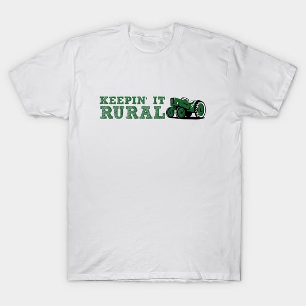 Keeping it Rural T-Shirt by namredips